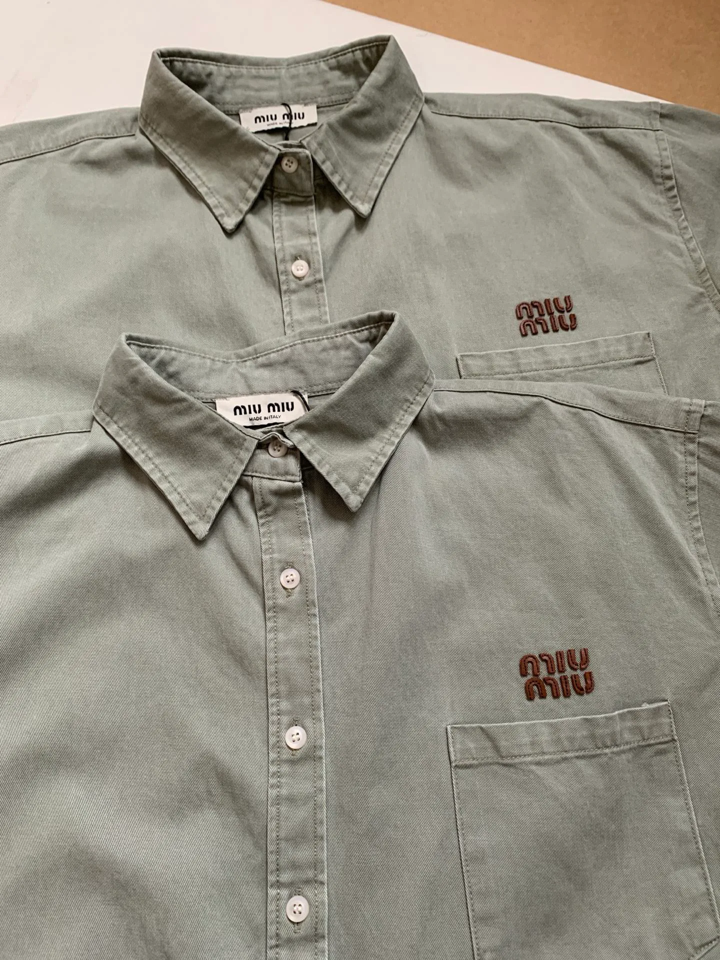Men's Shirts MIU MIU 18142080