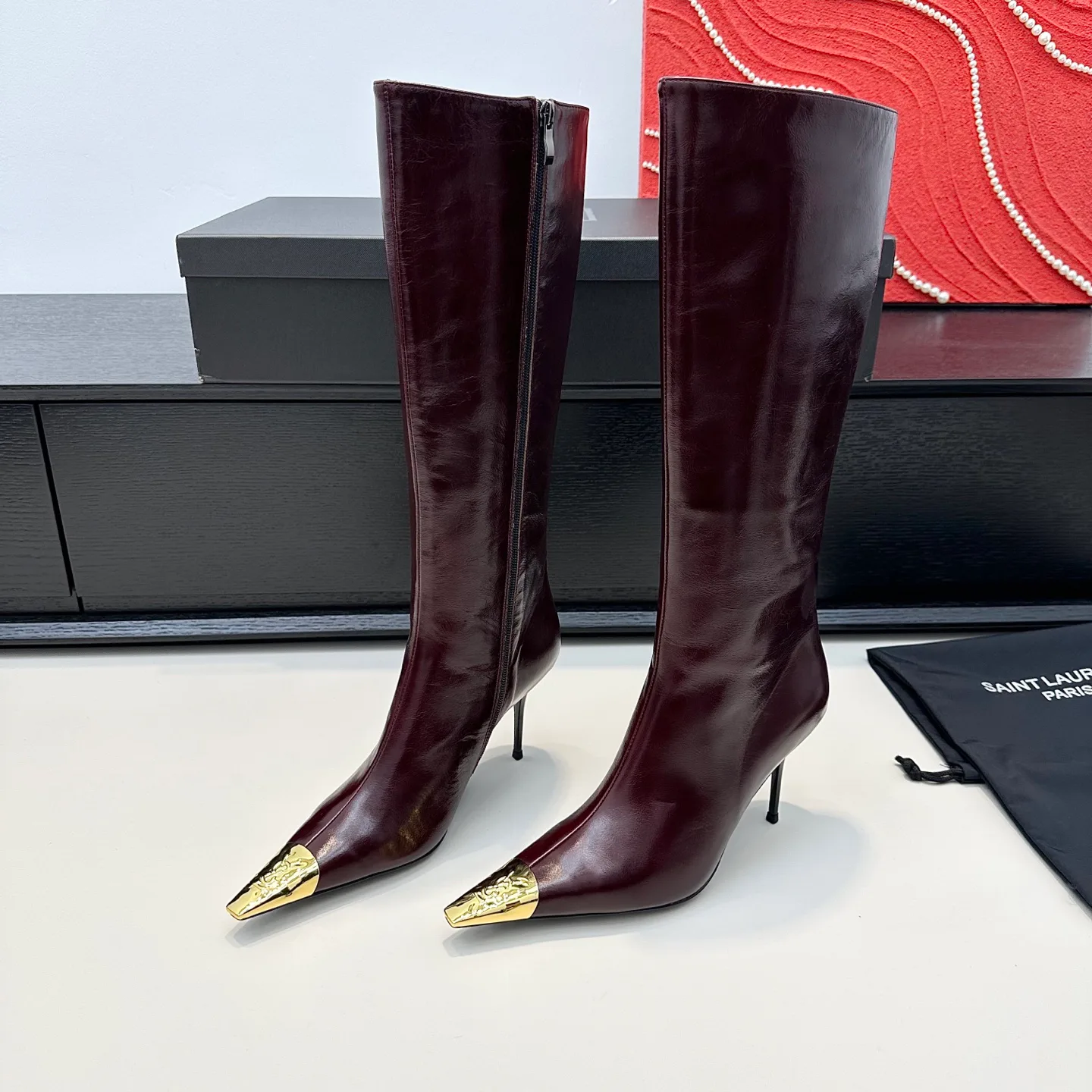 Сапоги Женские Saint Laurent 18676599