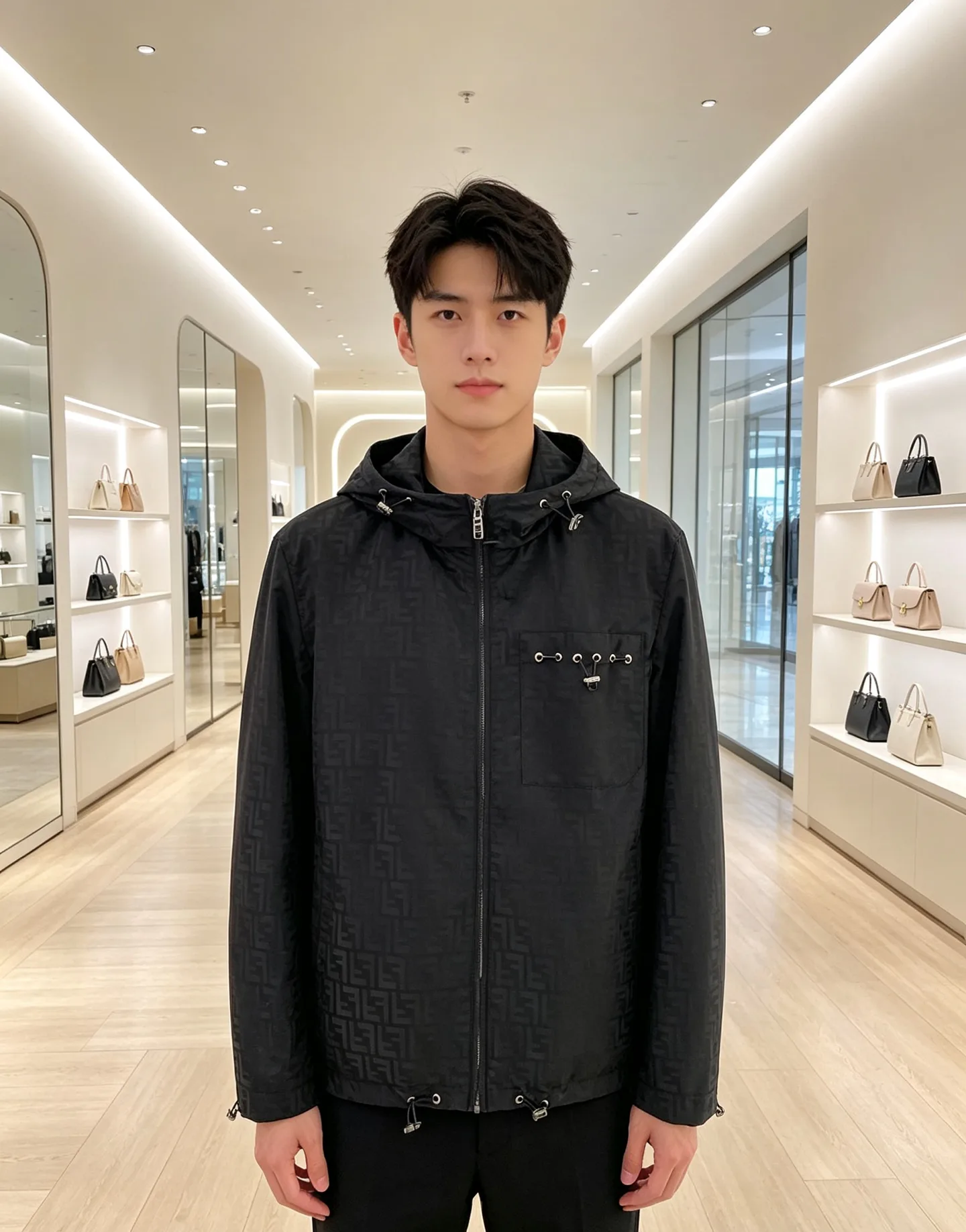 Куртки И Пуховики Мужские Fendi 18609357
