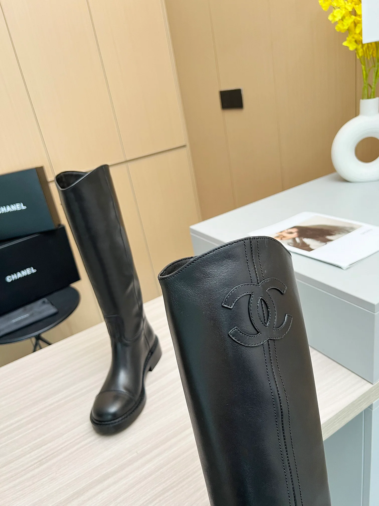 Women's Boots CHANEL 17957479