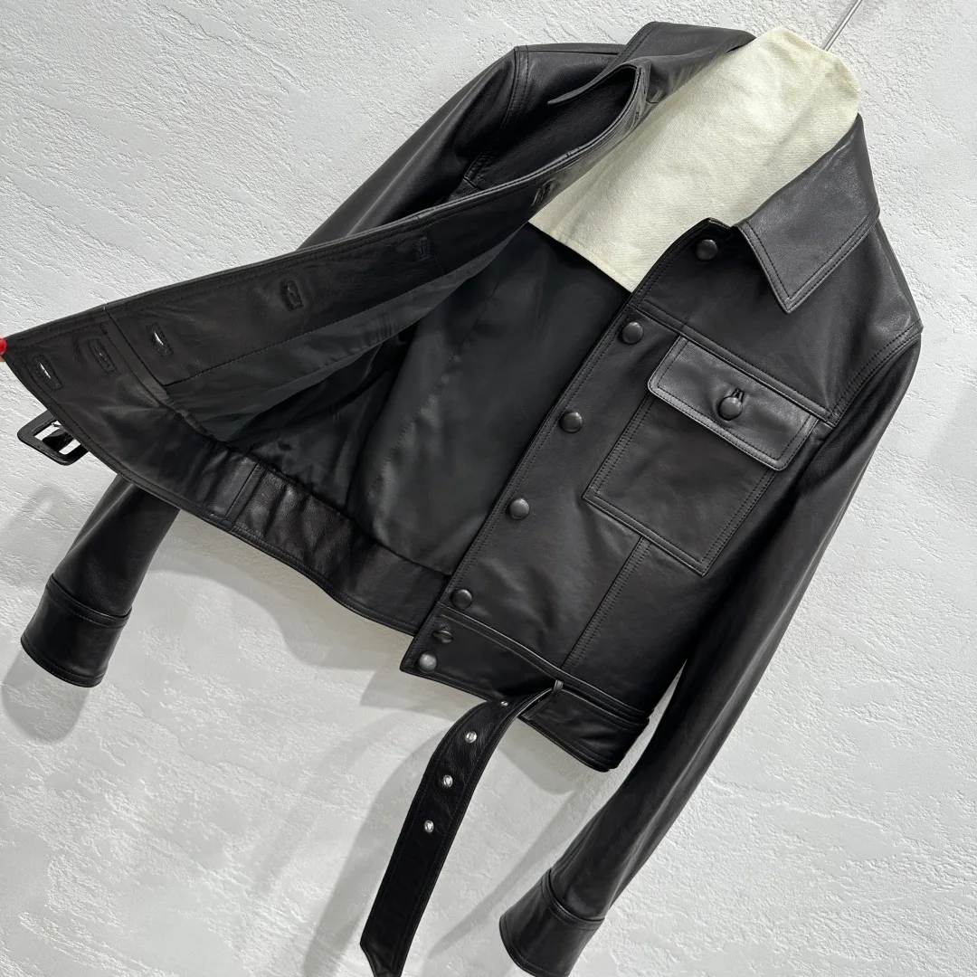 Women's Leather Jackets And Sheepskin Coats SAINT LAURENT 18090068