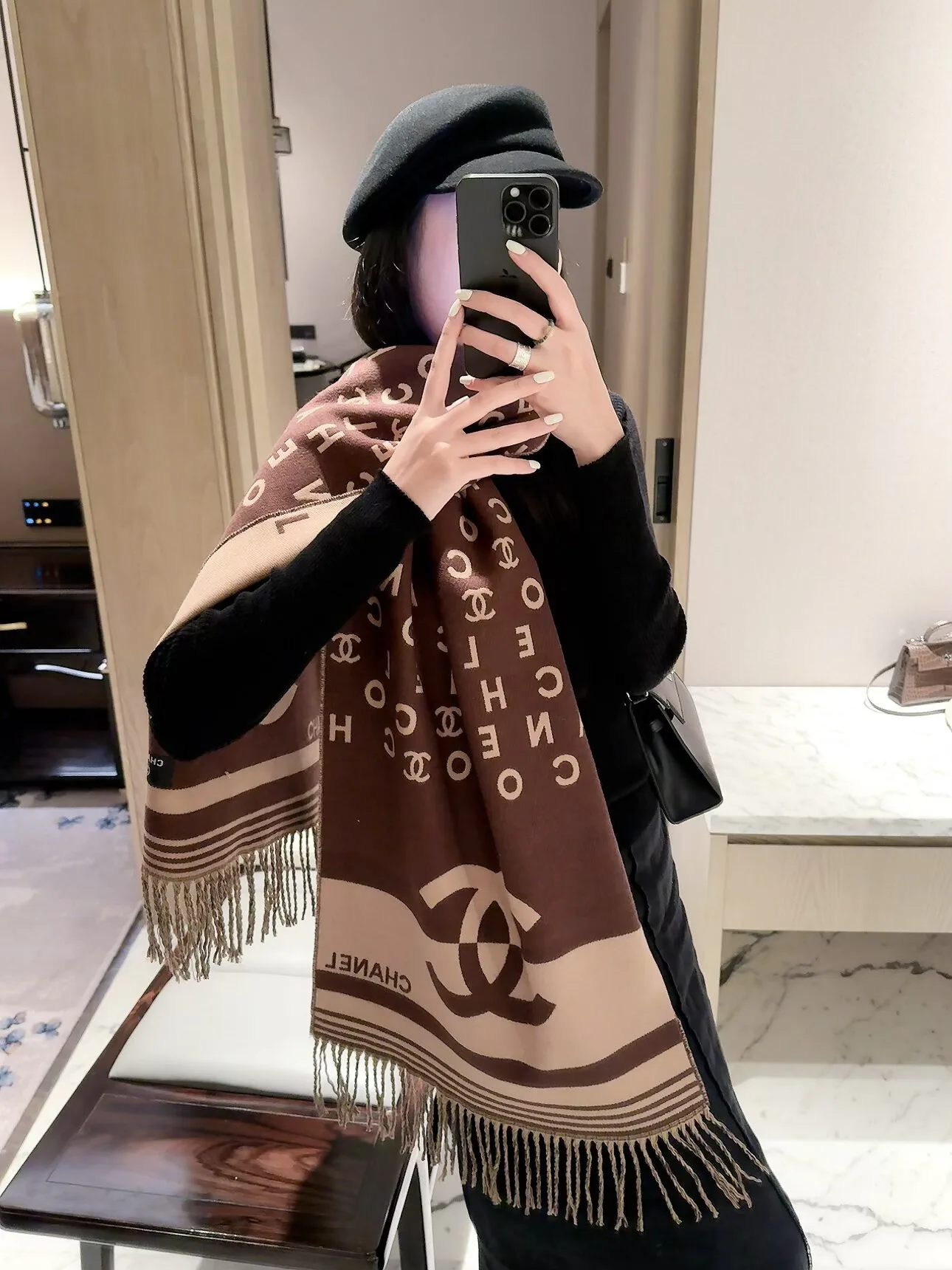 Scarves CHANEL 18377560