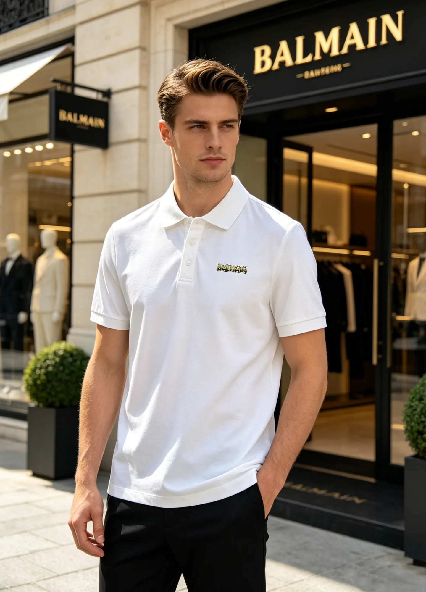 Men's Shirts BALMAIN 17099797