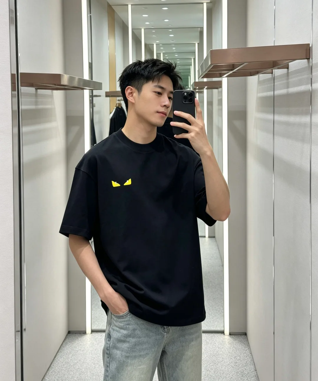 Men's T-Shirts FENDI 17810720
