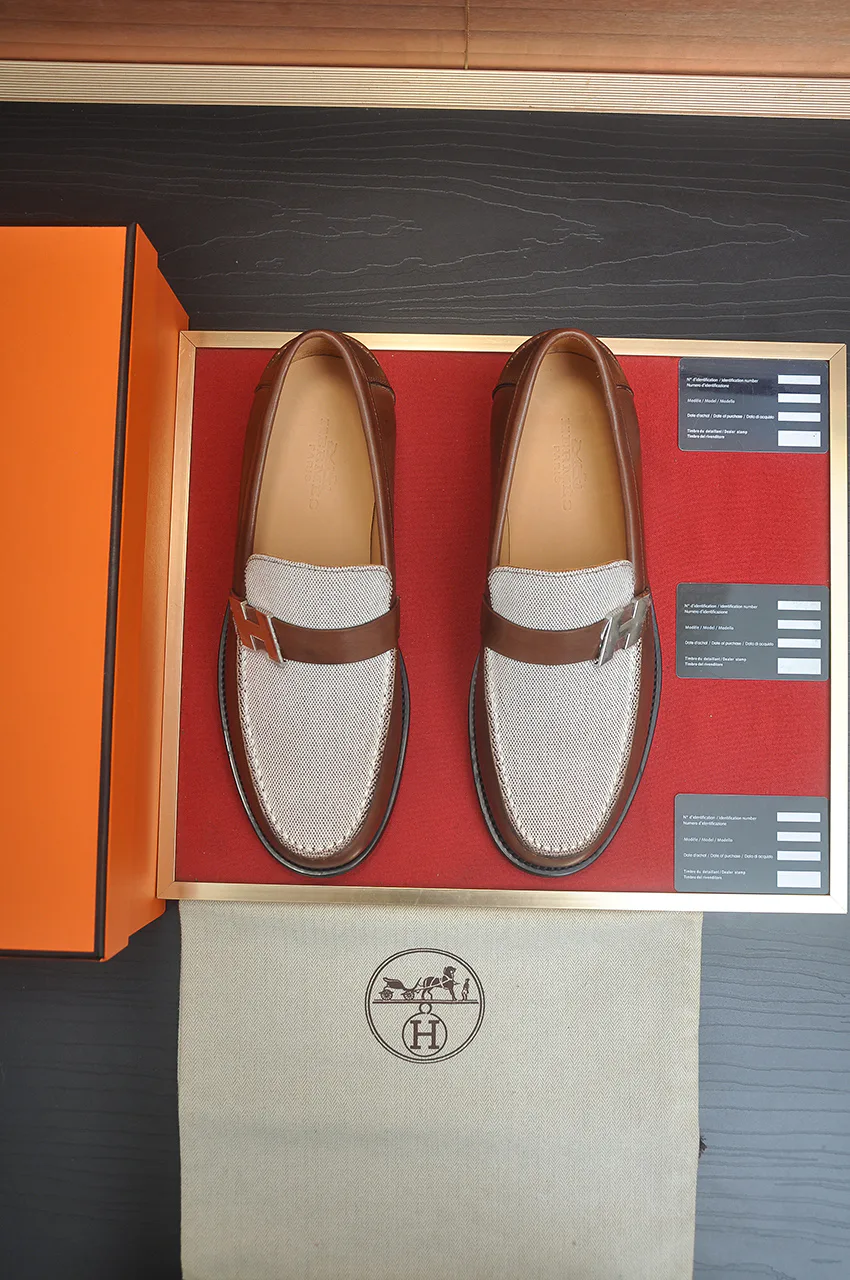 Men's Loafers And Dress Shoes HERMES 17349625
