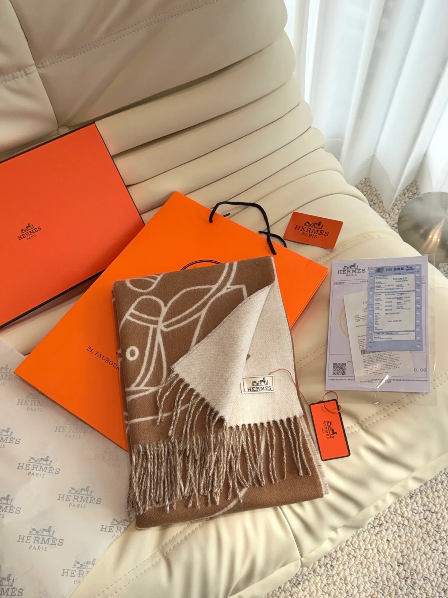 Scarves HERMES 18105402