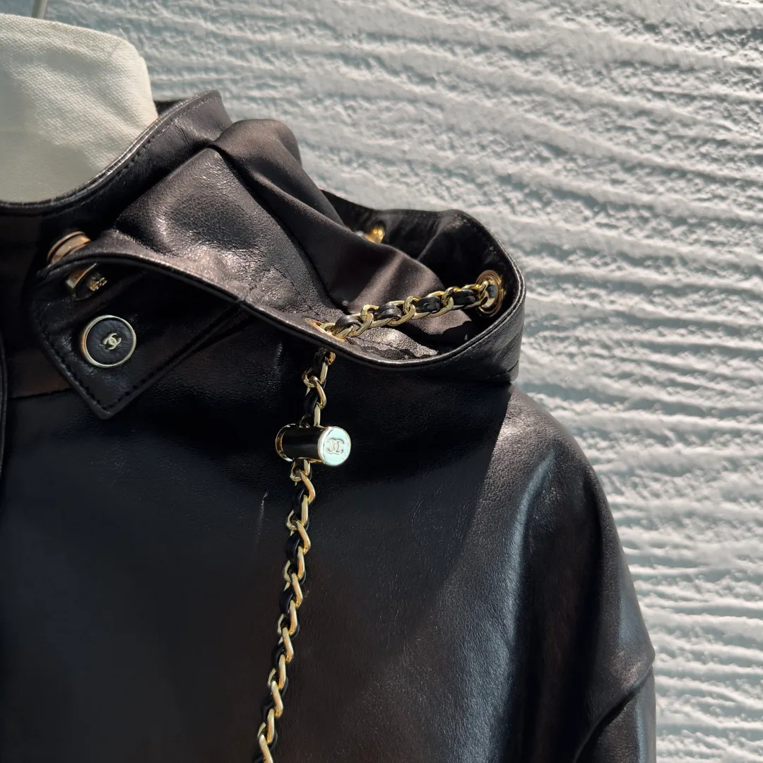 Women's Leather Jackets And Sheepskin Coats CHANEL 17474162