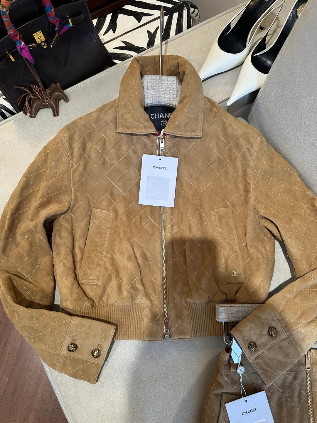 Women's Leather Jackets And Sheepskin Coats CHANEL 17829699