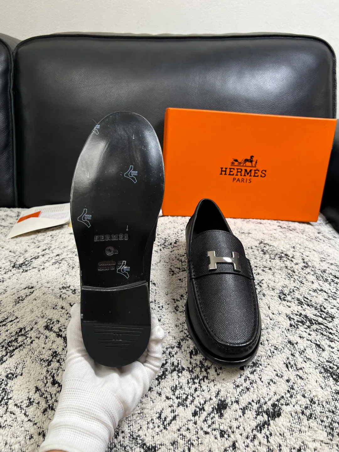 Лоферы И Туфли Мужские Hermes 18620117
