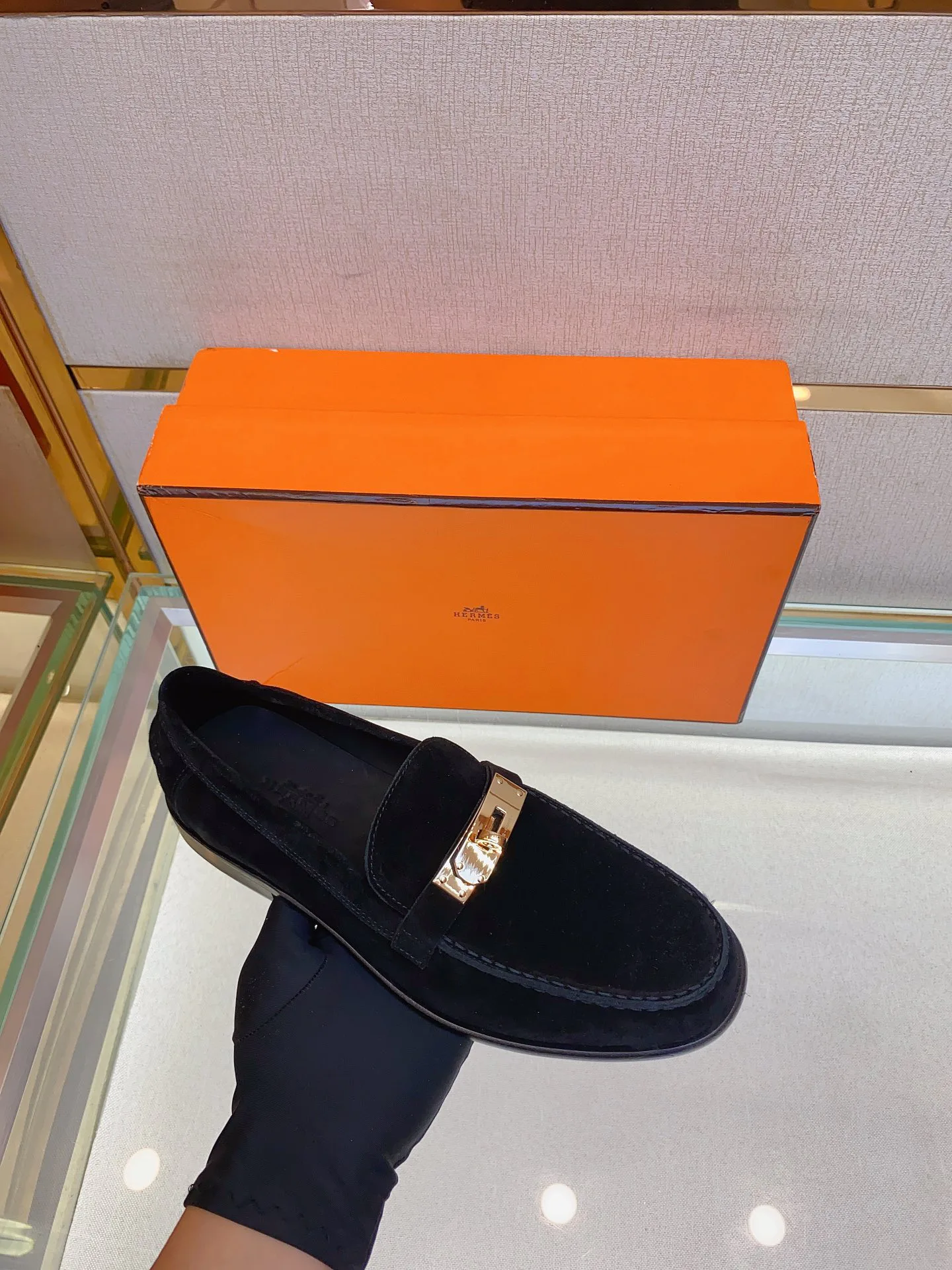 Men's Loafers And Dress Shoes HERMES 17745671