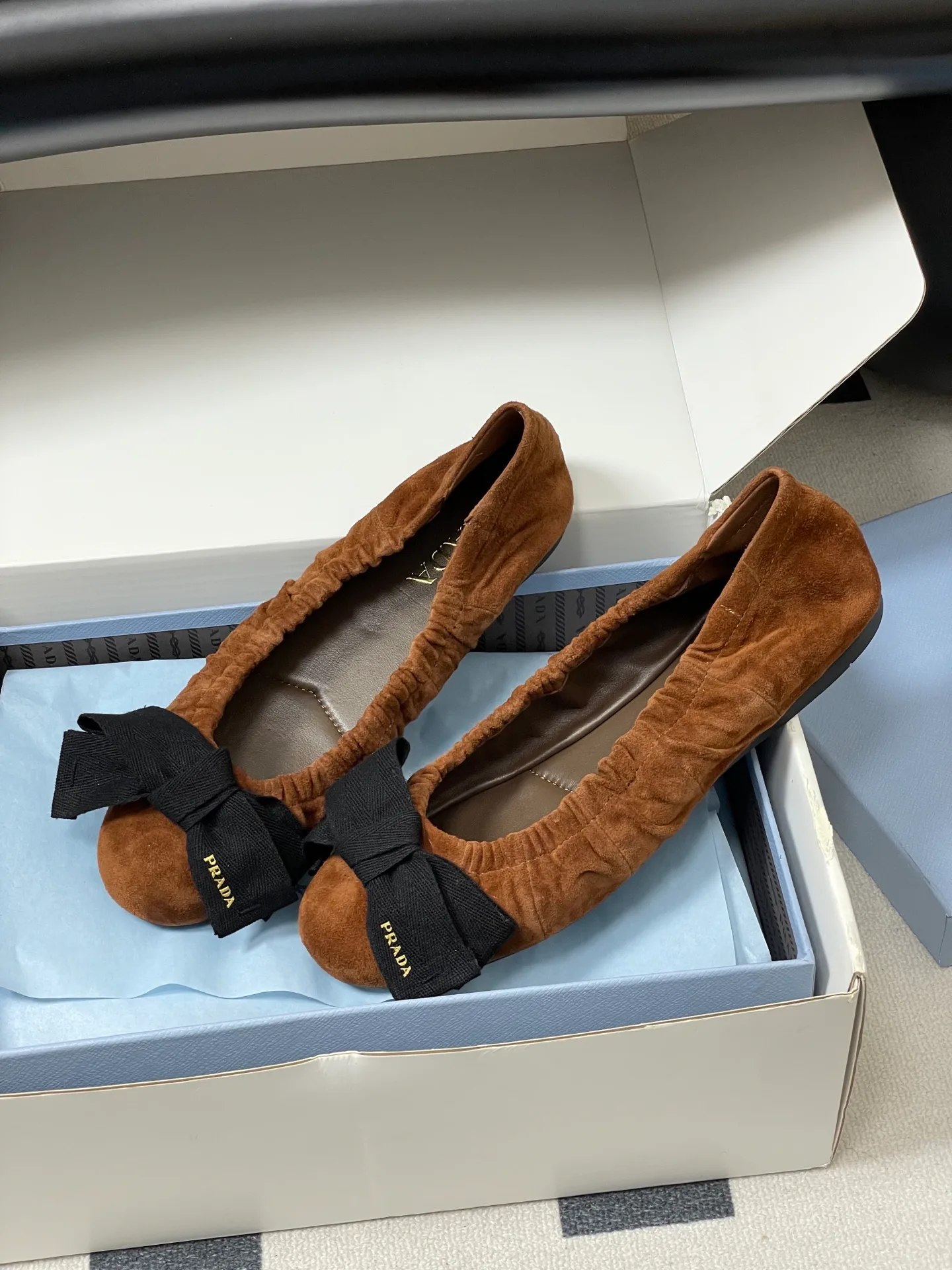 Women's Ballet Flats PRADA 18492558