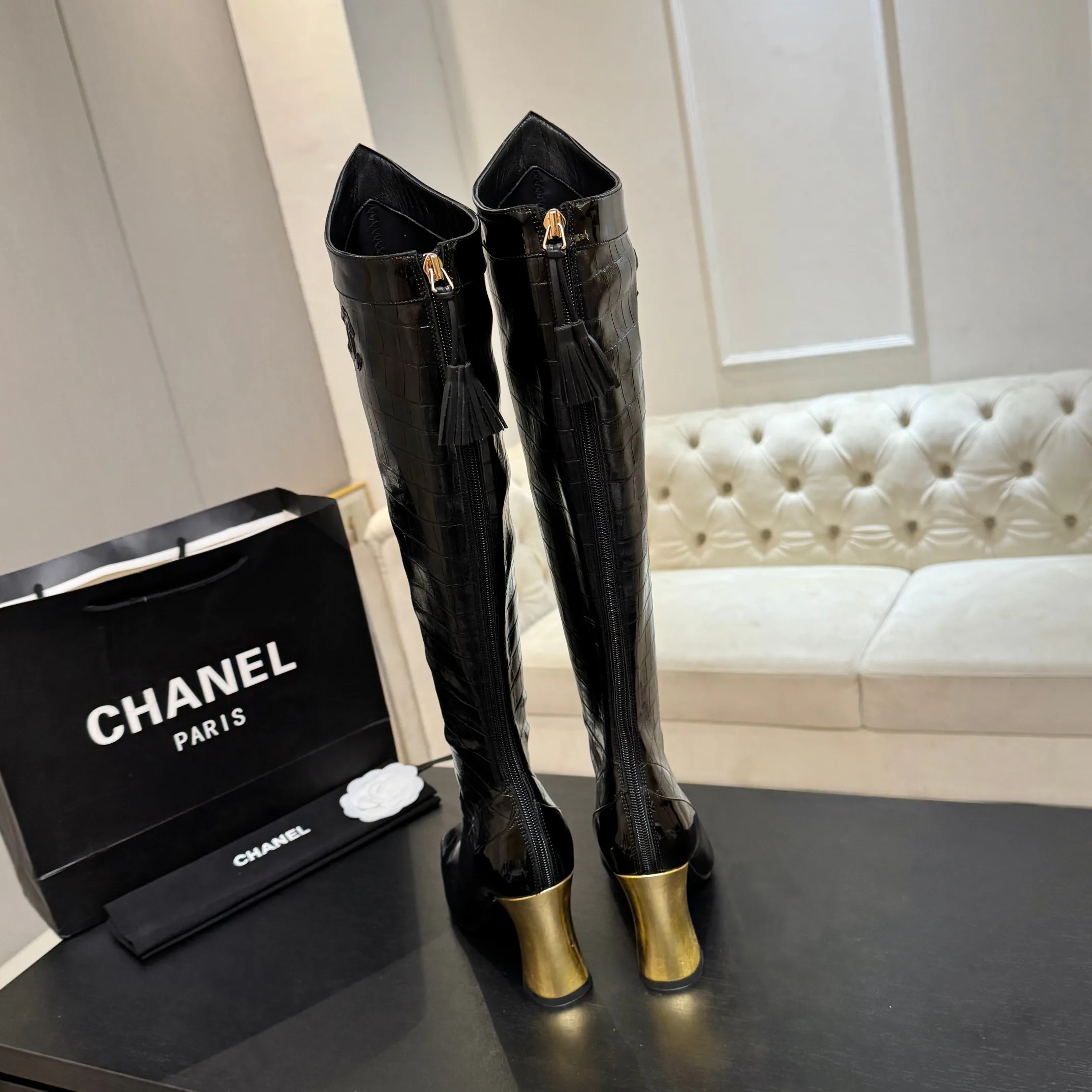 Women's Boots CHANEL 17900007