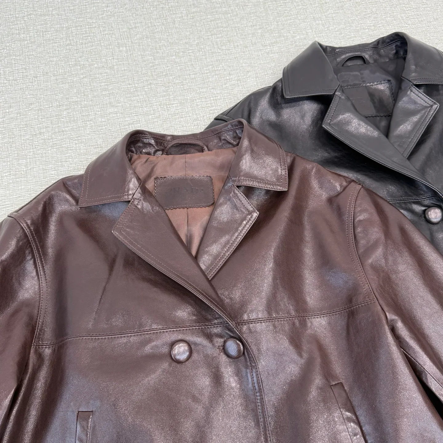 Women's Leather Jackets And Sheepskin Coats PRADA 18090502