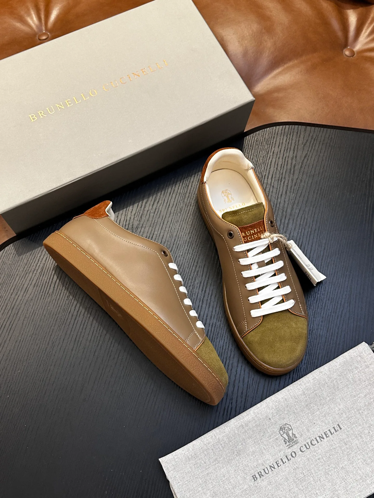 Кроссовки Мужские Brunello Cucinelli 18603025