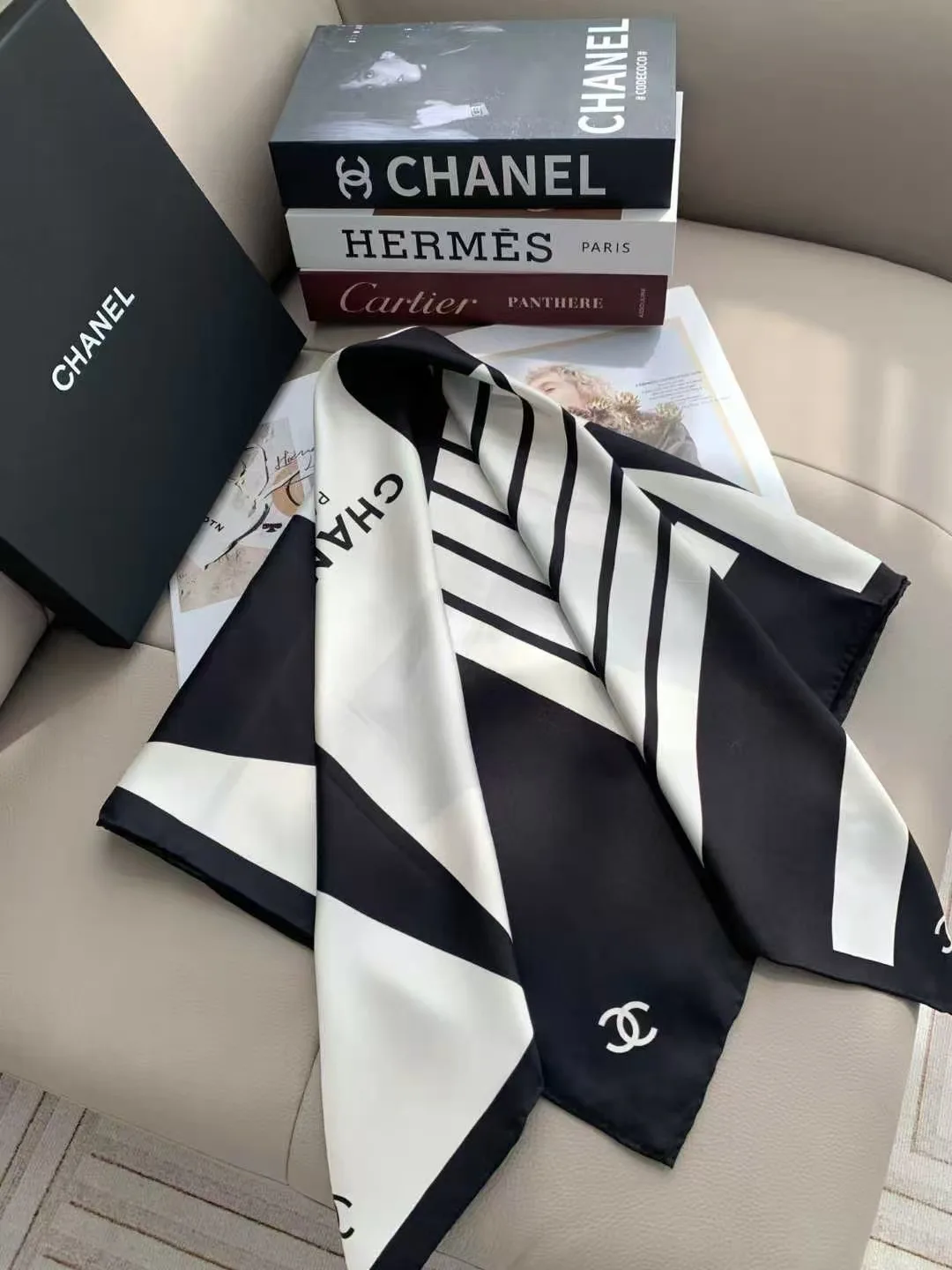 Silk Scarves CHANEL 18222536
