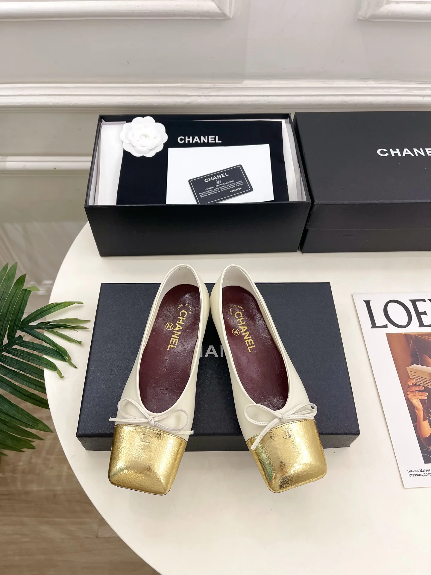 Women's Ballet Flats CHANEL 17810065