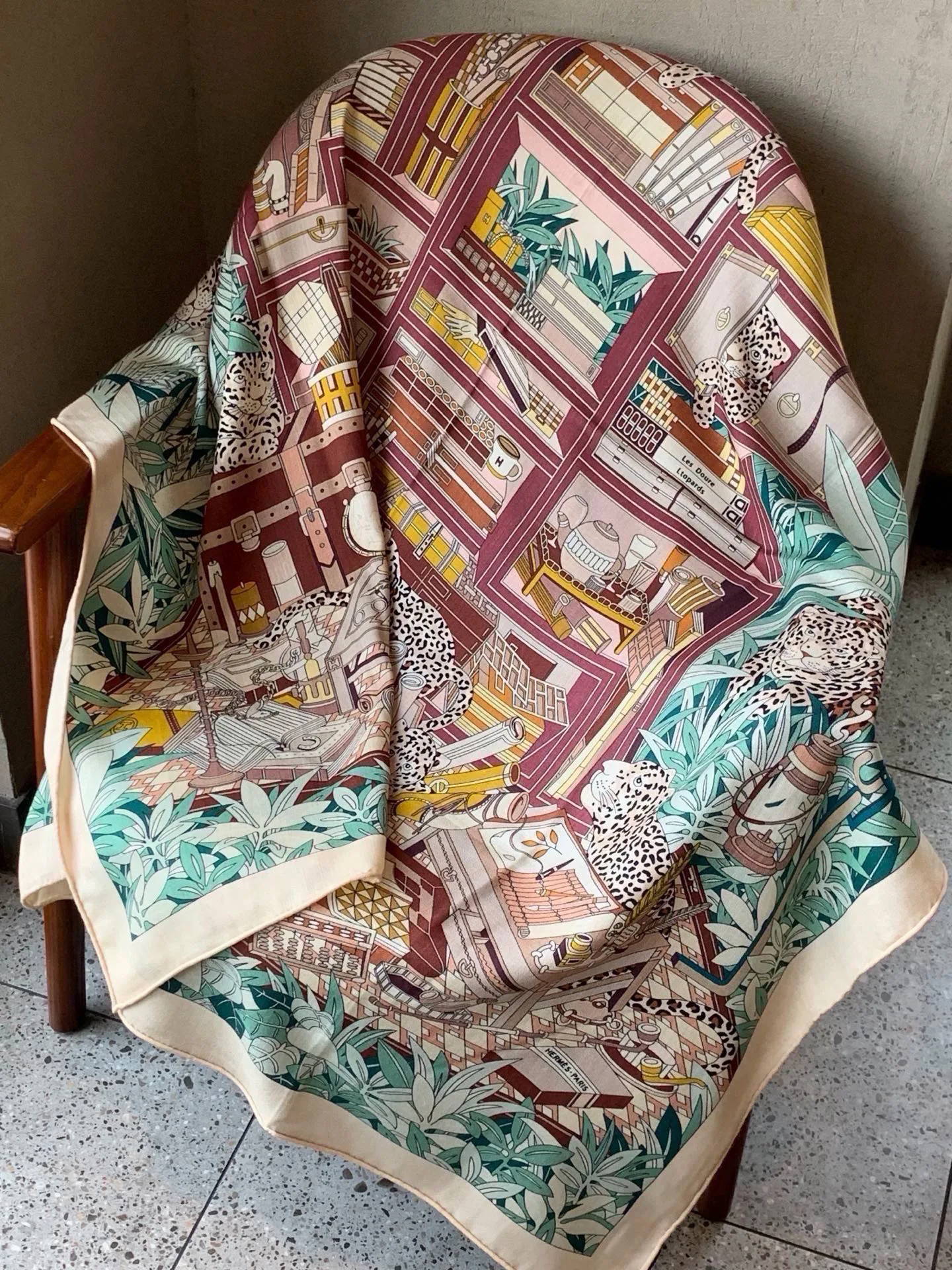 Silk Scarves HERMES 17543223