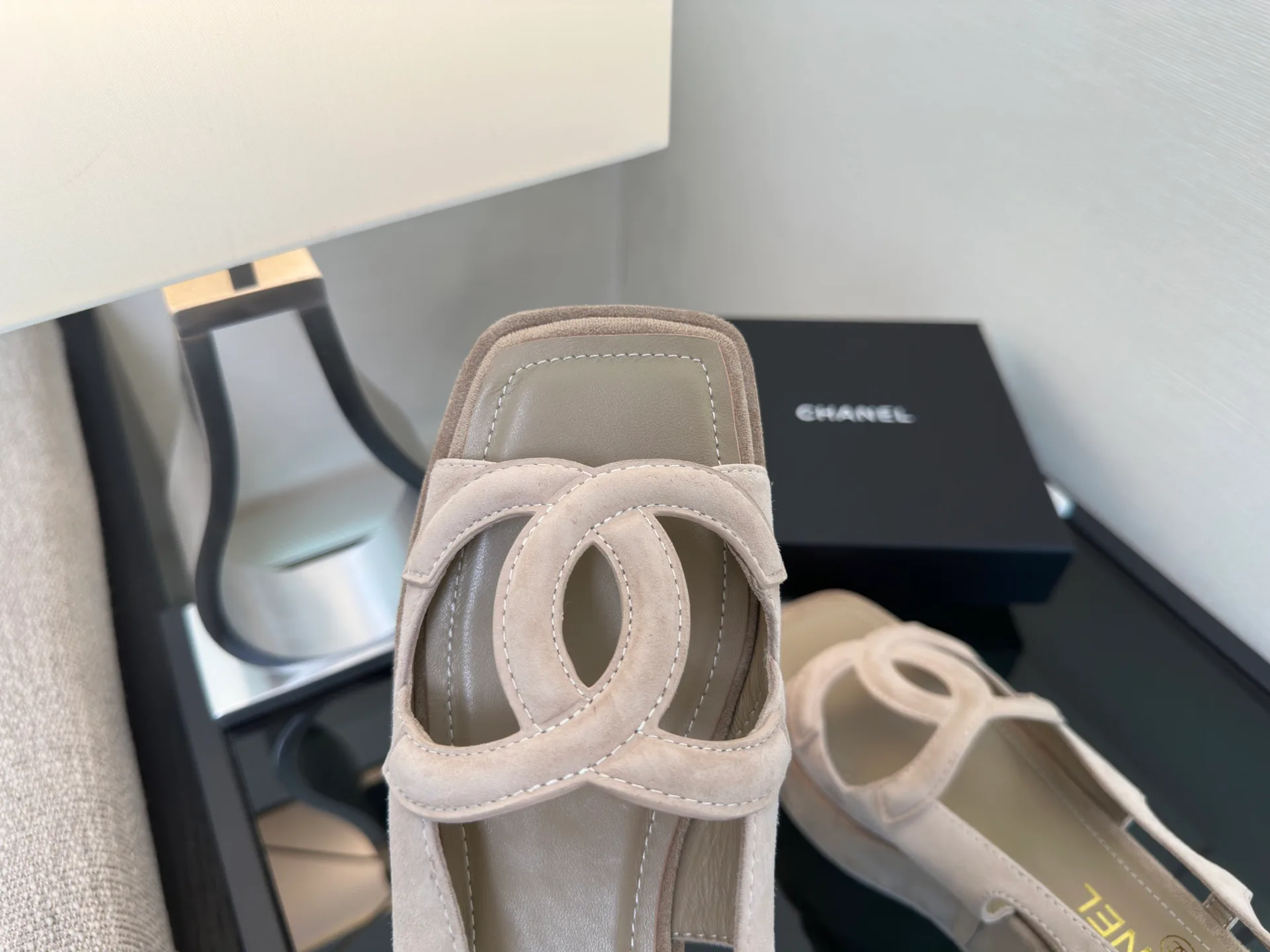 Women's Open-Toe Sandals CHANEL 18228941