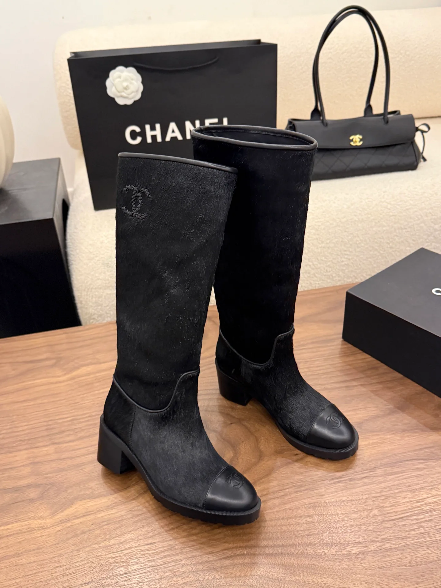 Women's Boots CHANEL 18223598