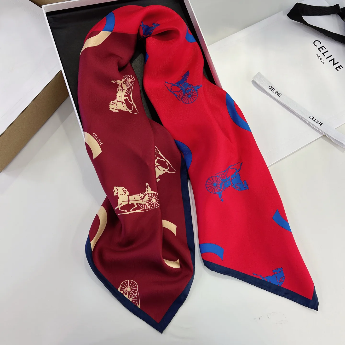 Silk Scarves CELINE 17973646
