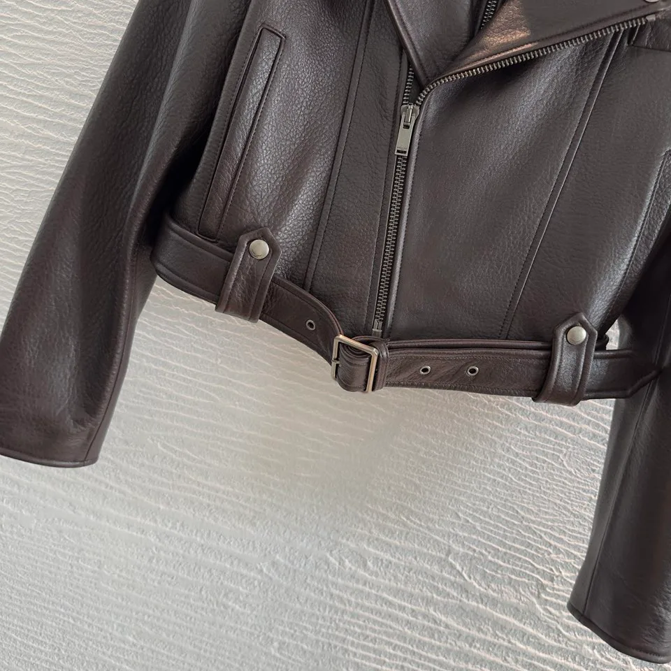 Women's Leather Jackets And Sheepskin Coats SAINT LAURENT 18090128