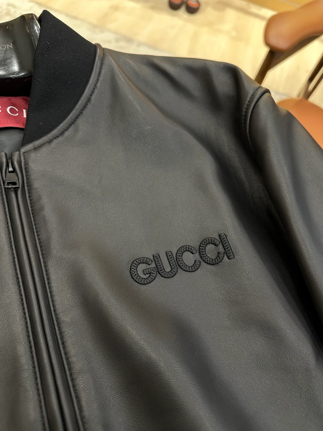 Men's Leather Jackets And Sheepskin Coats GUCCI 17699453