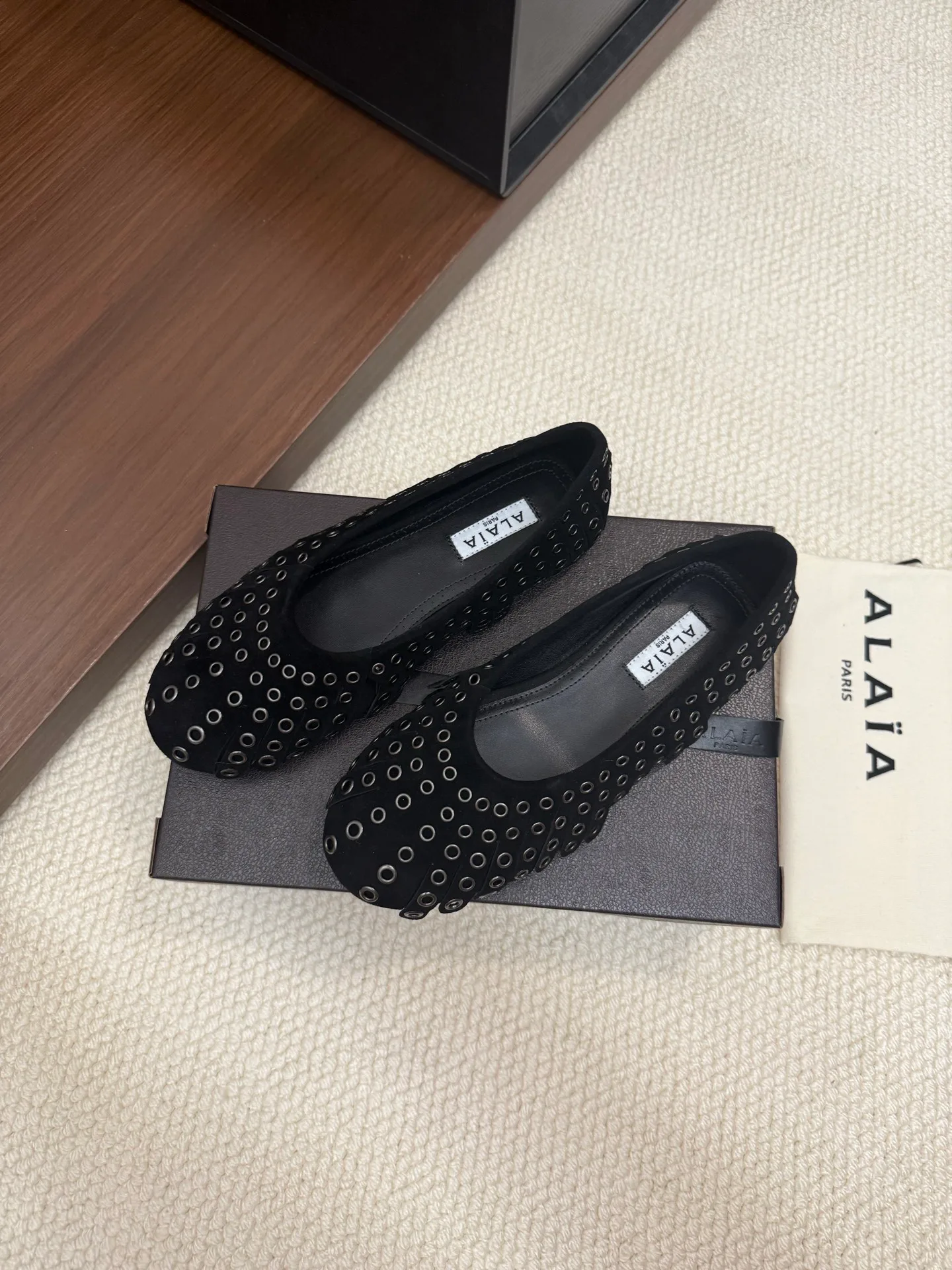 Women's Ballet Flats ALAIA 18042044