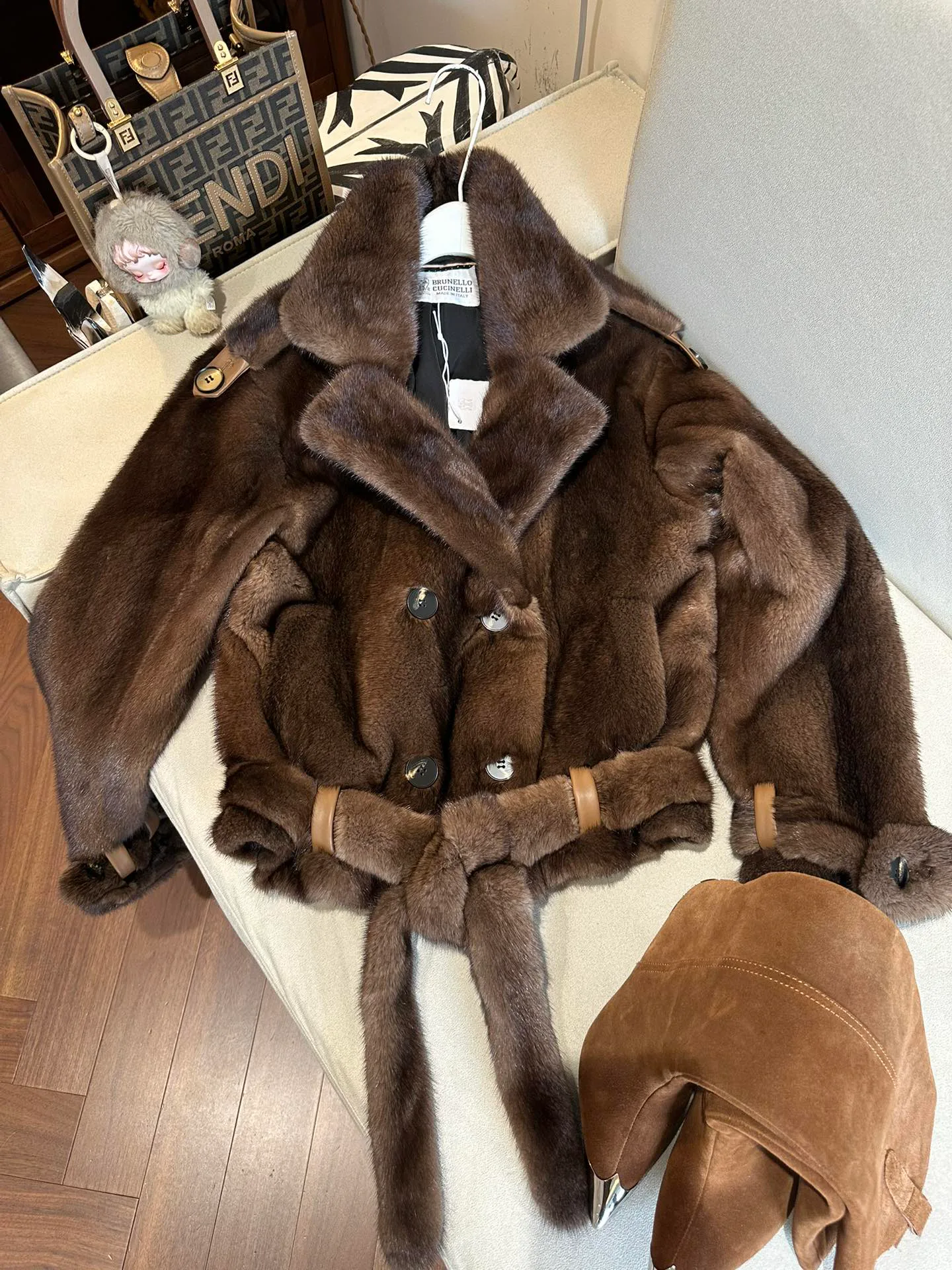 Women's Fur Coats BRUNELLO CUCINELLI 17856439