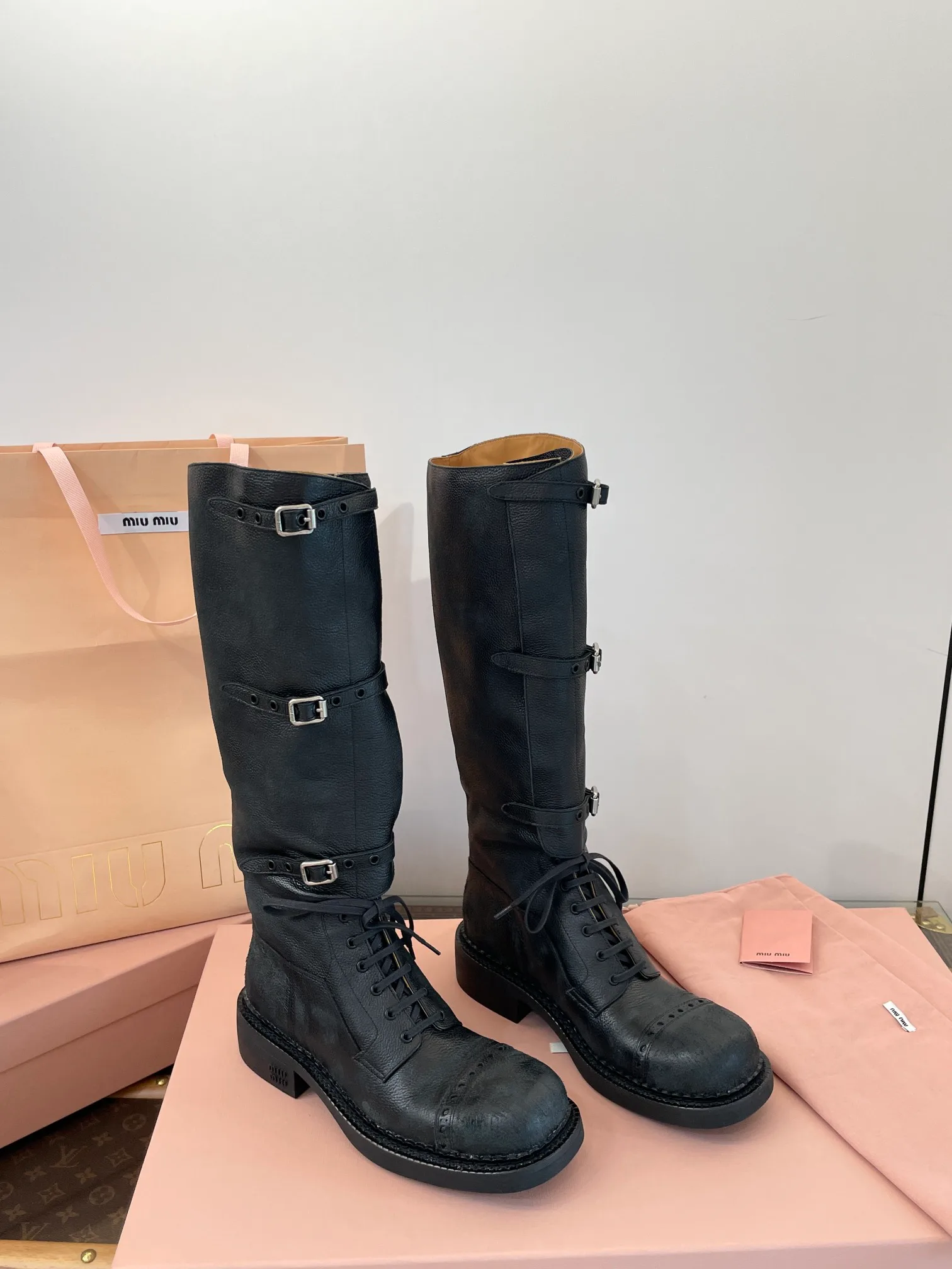 Women's Boots MIU MIU 18132666