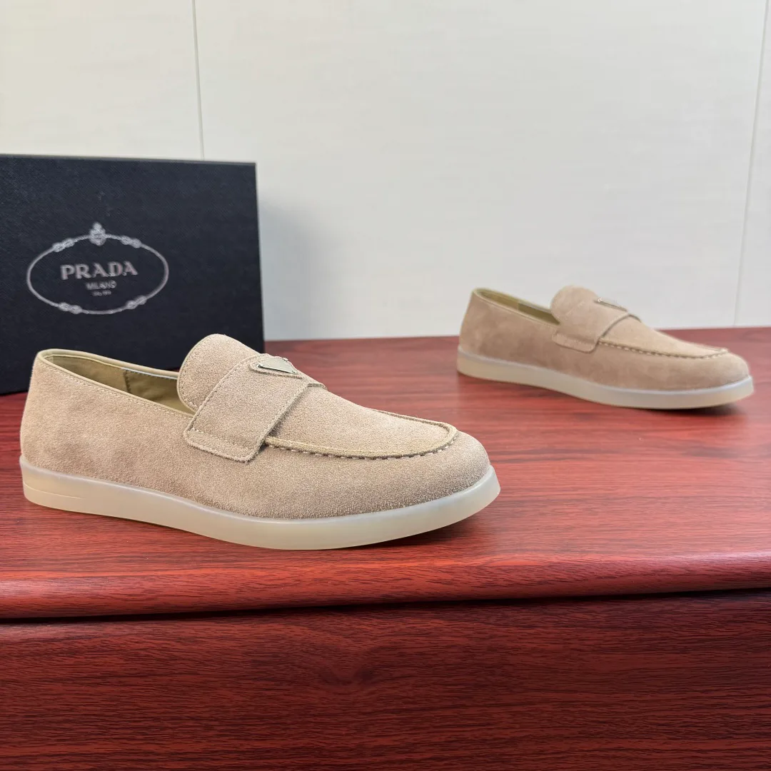 Men's Loafers And Dress Shoes PRADA 18100608