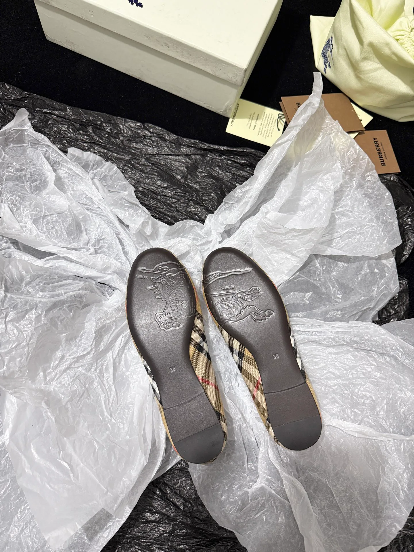 Women's Ballet Flats BURBERRY 18110671