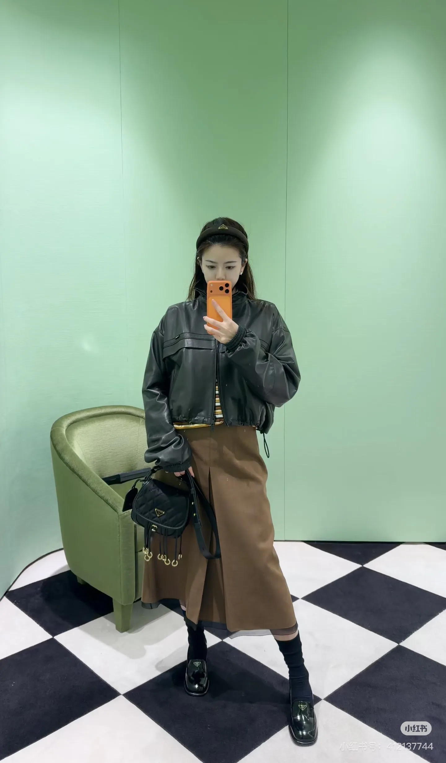 Women's Leather Jackets And Sheepskin Coats PRADA 18172848