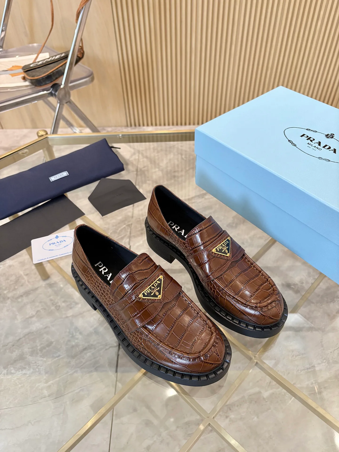 Women's Loafers And Moccasins PRADA 17524789
