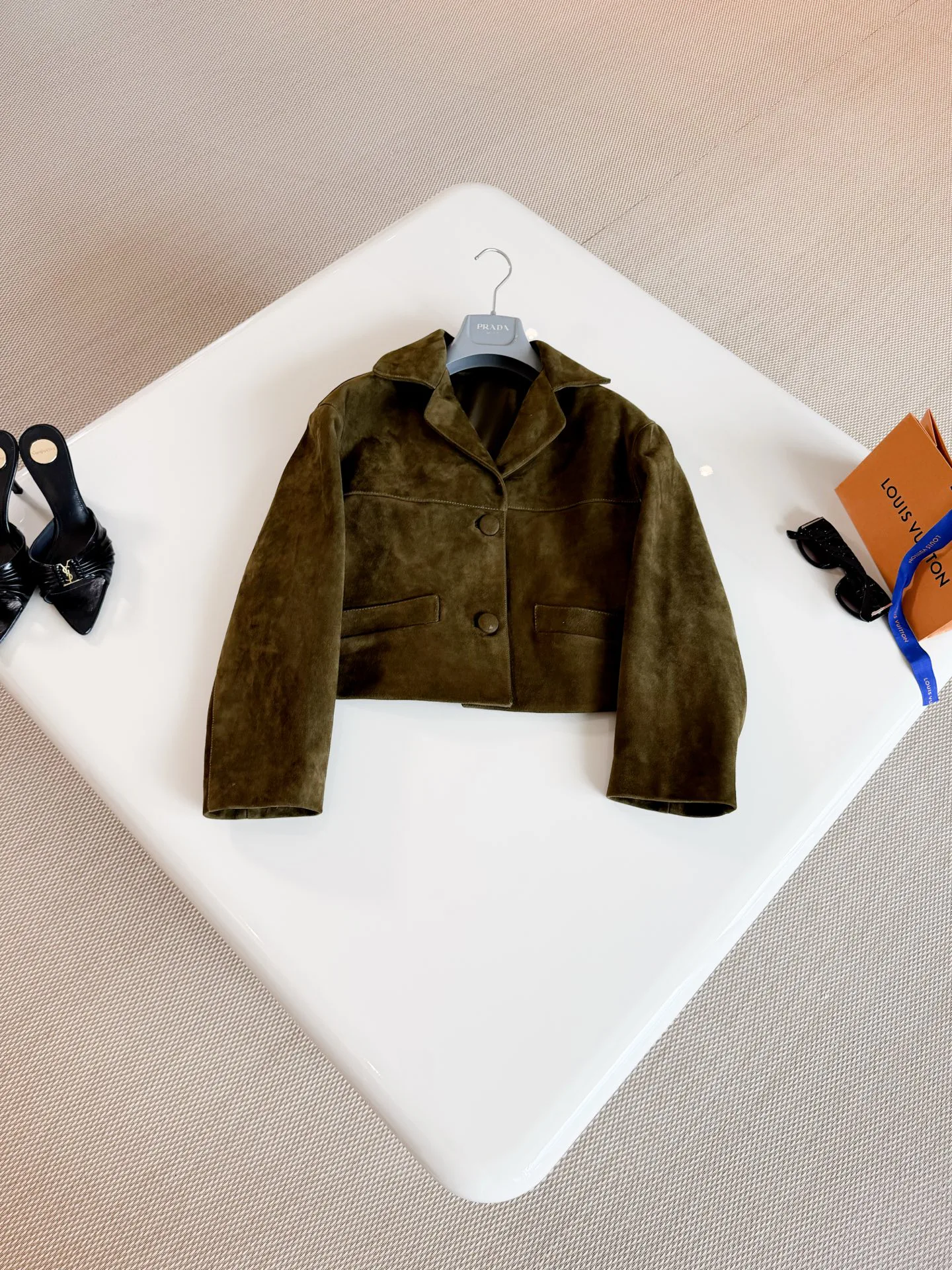 Women's Leather Jackets And Sheepskin Coats PRADA 18405536