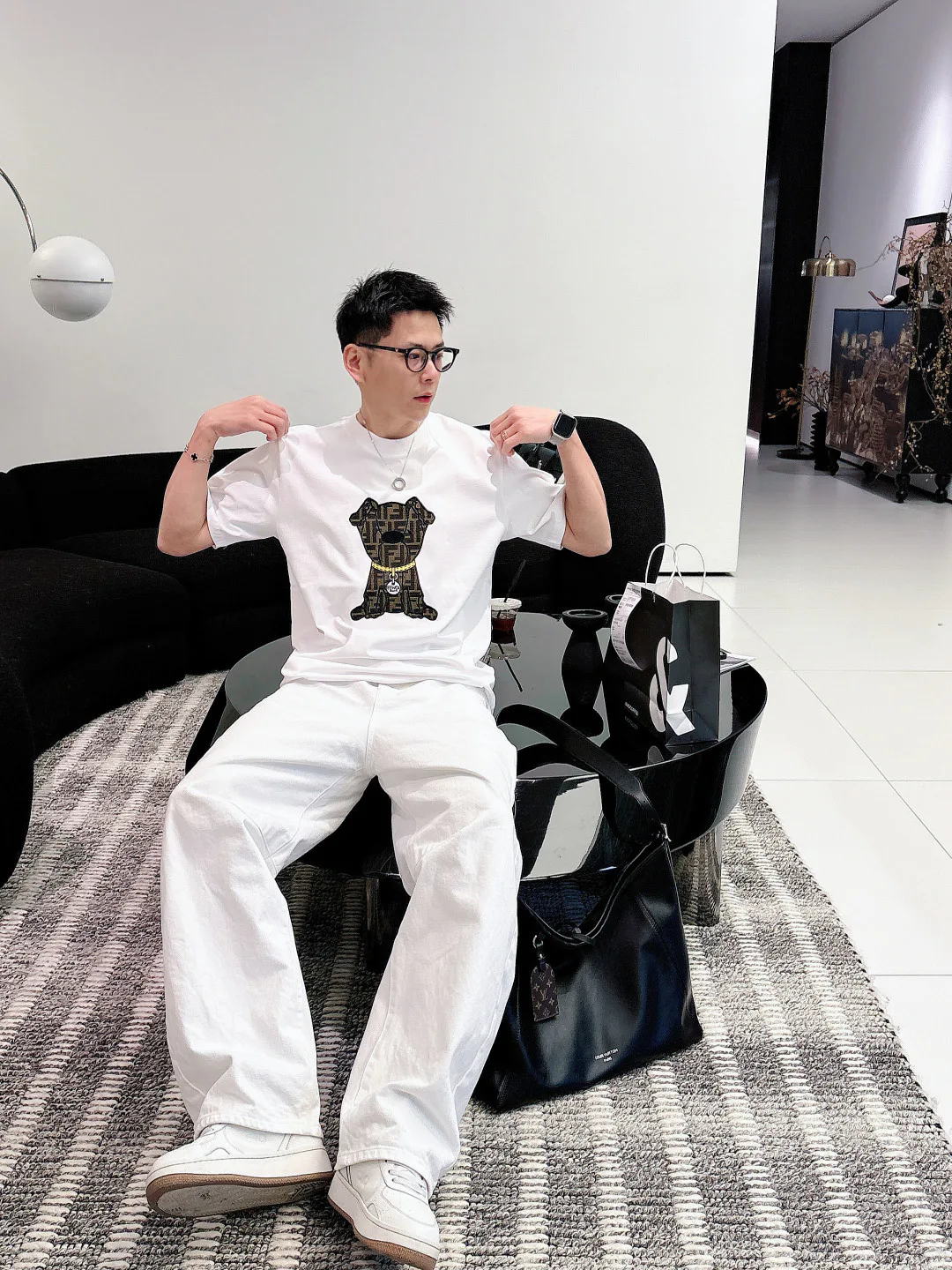Men's T-Shirts FENDI 17349058