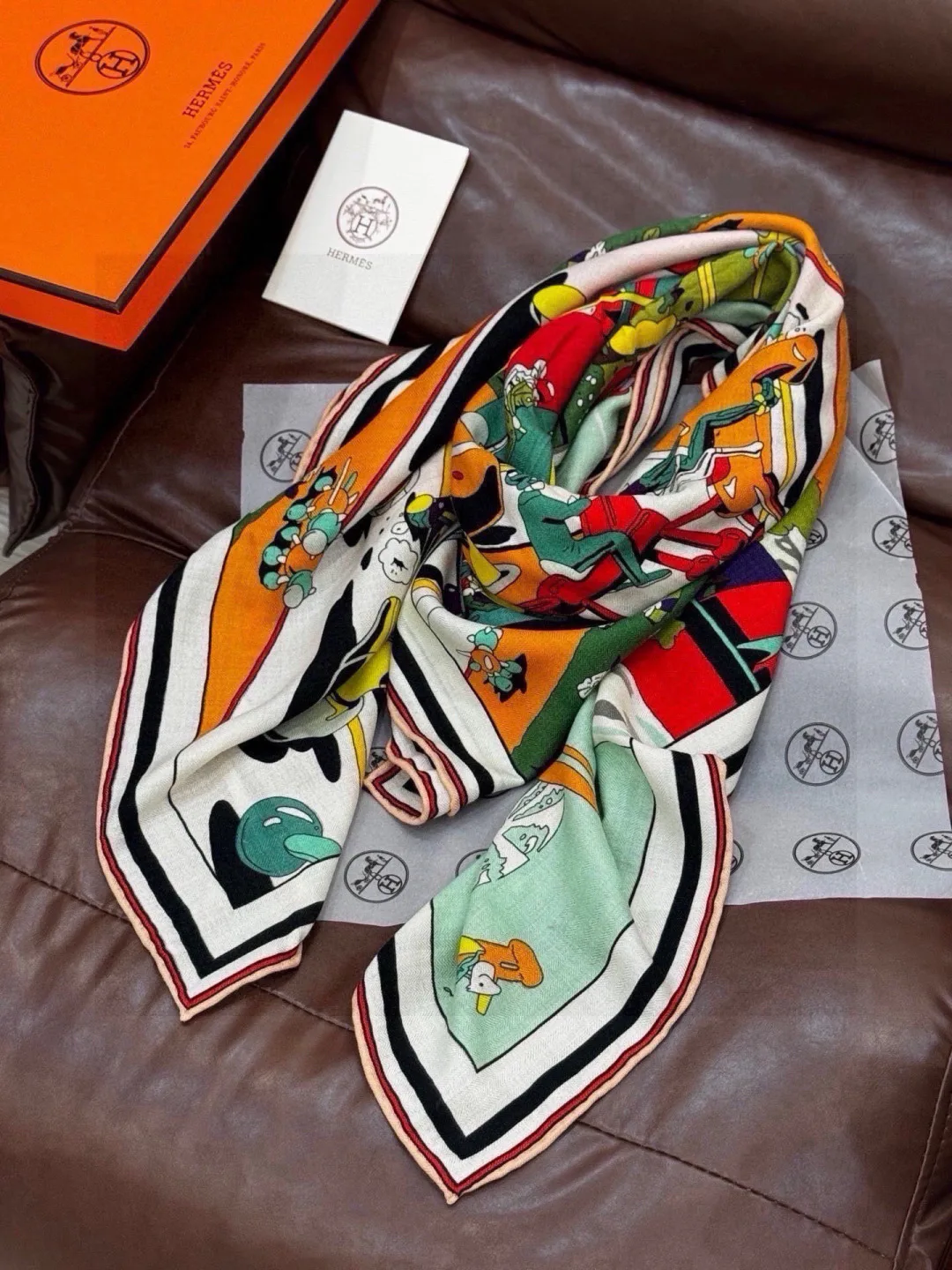 Silk Scarves HERMES 18322220