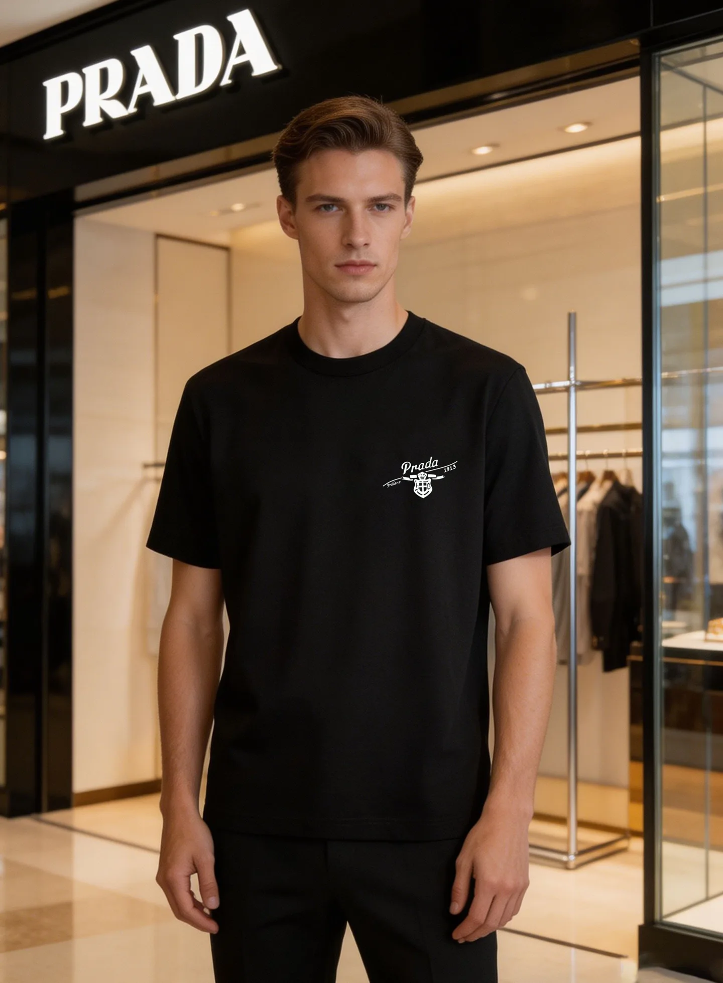Men's T-Shirts PRADA 17099869
