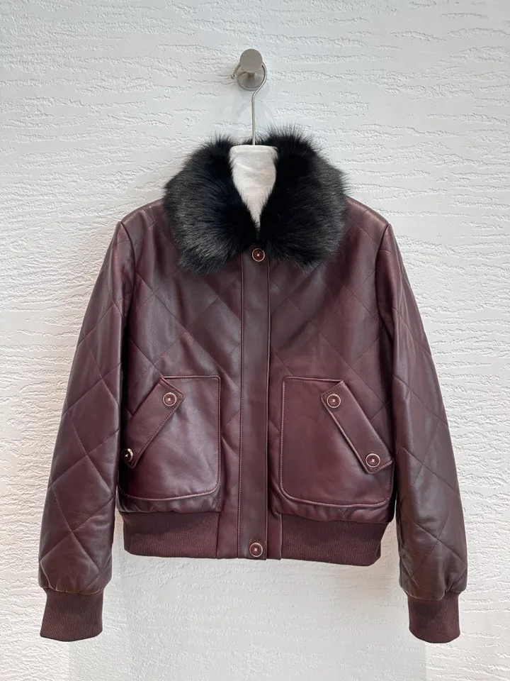Women's Leather Jackets And Sheepskin Coats CHANEL 18417966