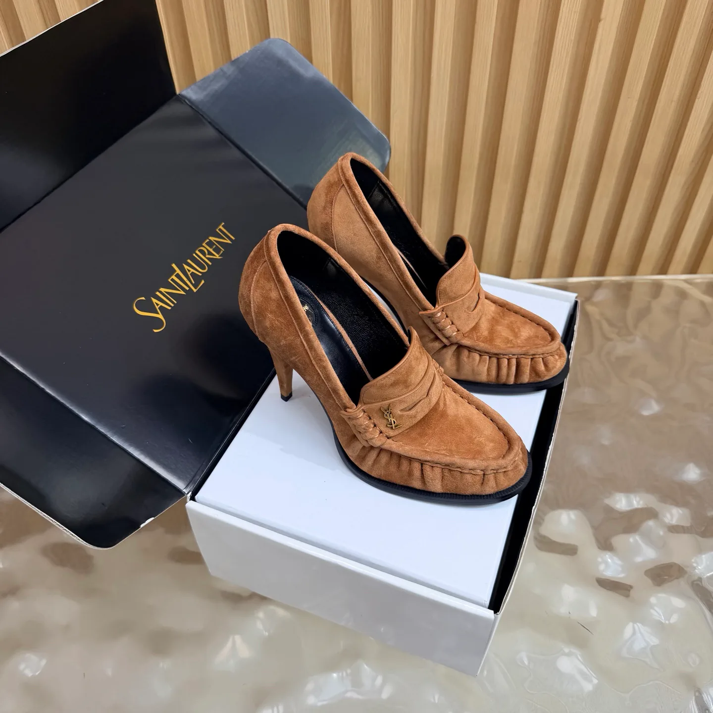 Лоферы И Мокасины Женские Saint Laurent 18676011