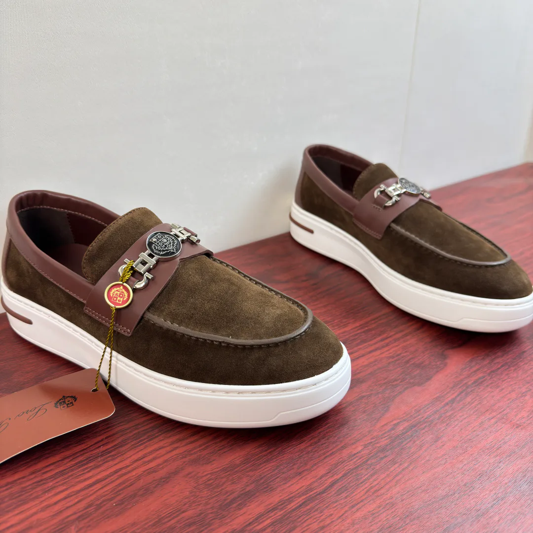 Men's Loafers And Dress Shoes LORO PIANA 18100509