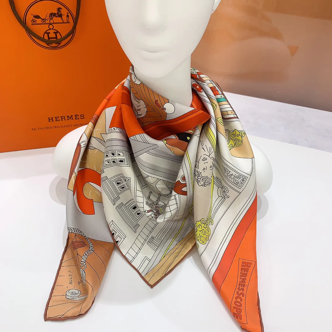 Silk Scarves HERMES 18319091