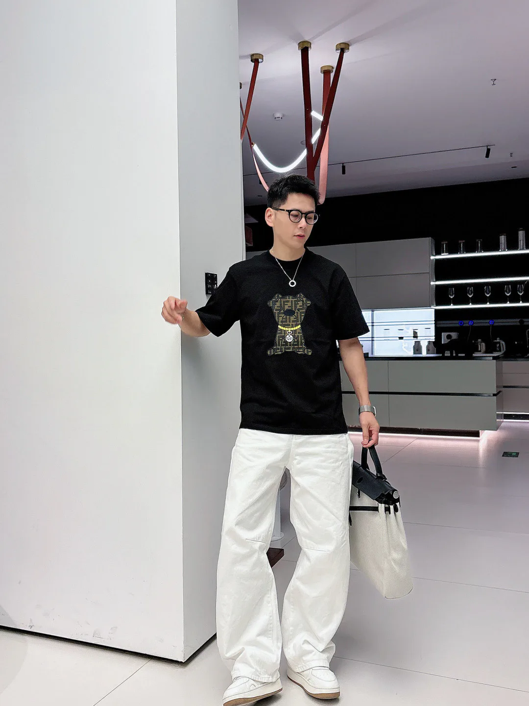 Men's T-Shirts FENDI 17349057