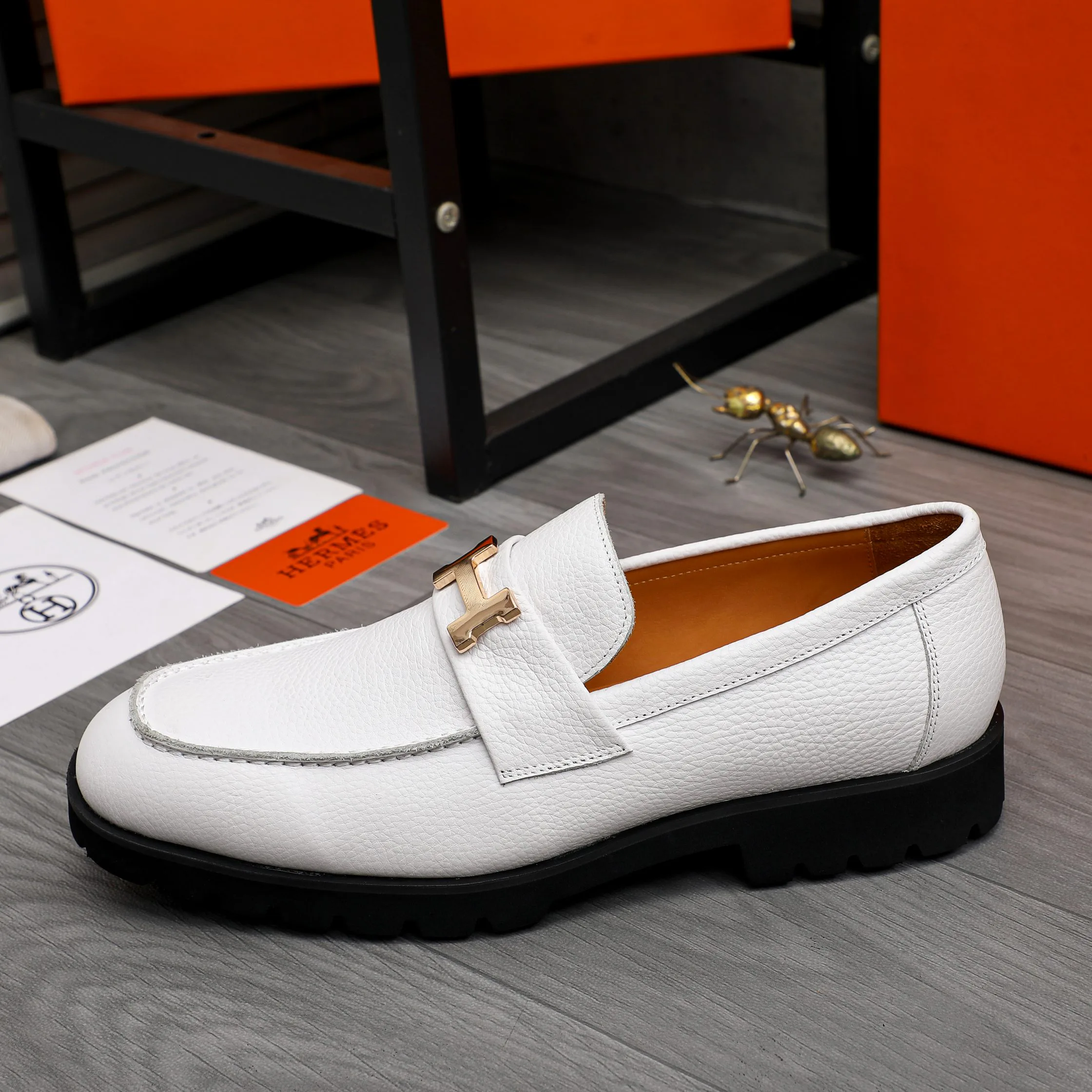 Men's Loafers And Dress Shoes HERMES 17801752