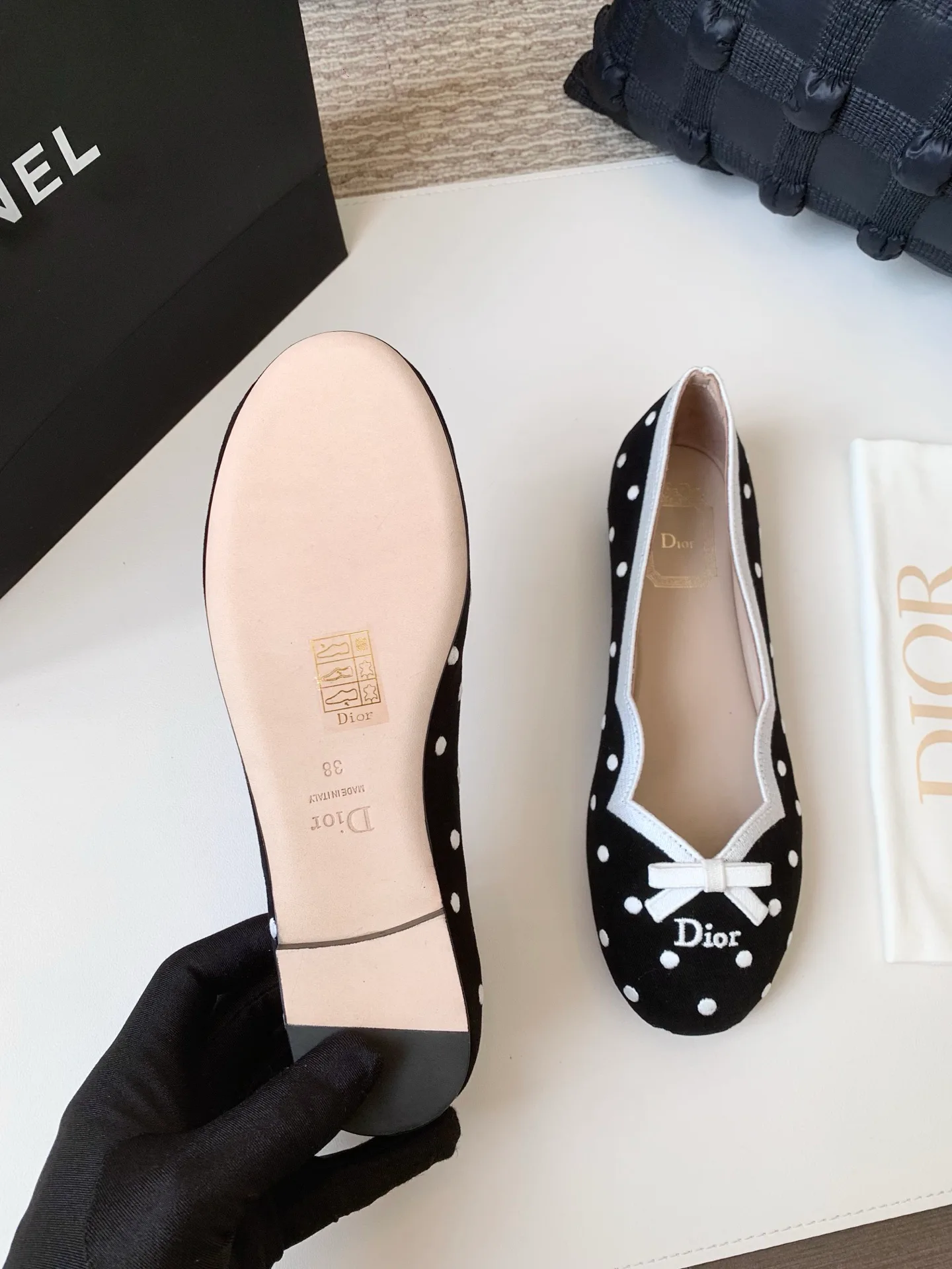 Women's Ballet Flats CHRISTIAN DIOR 18167743
