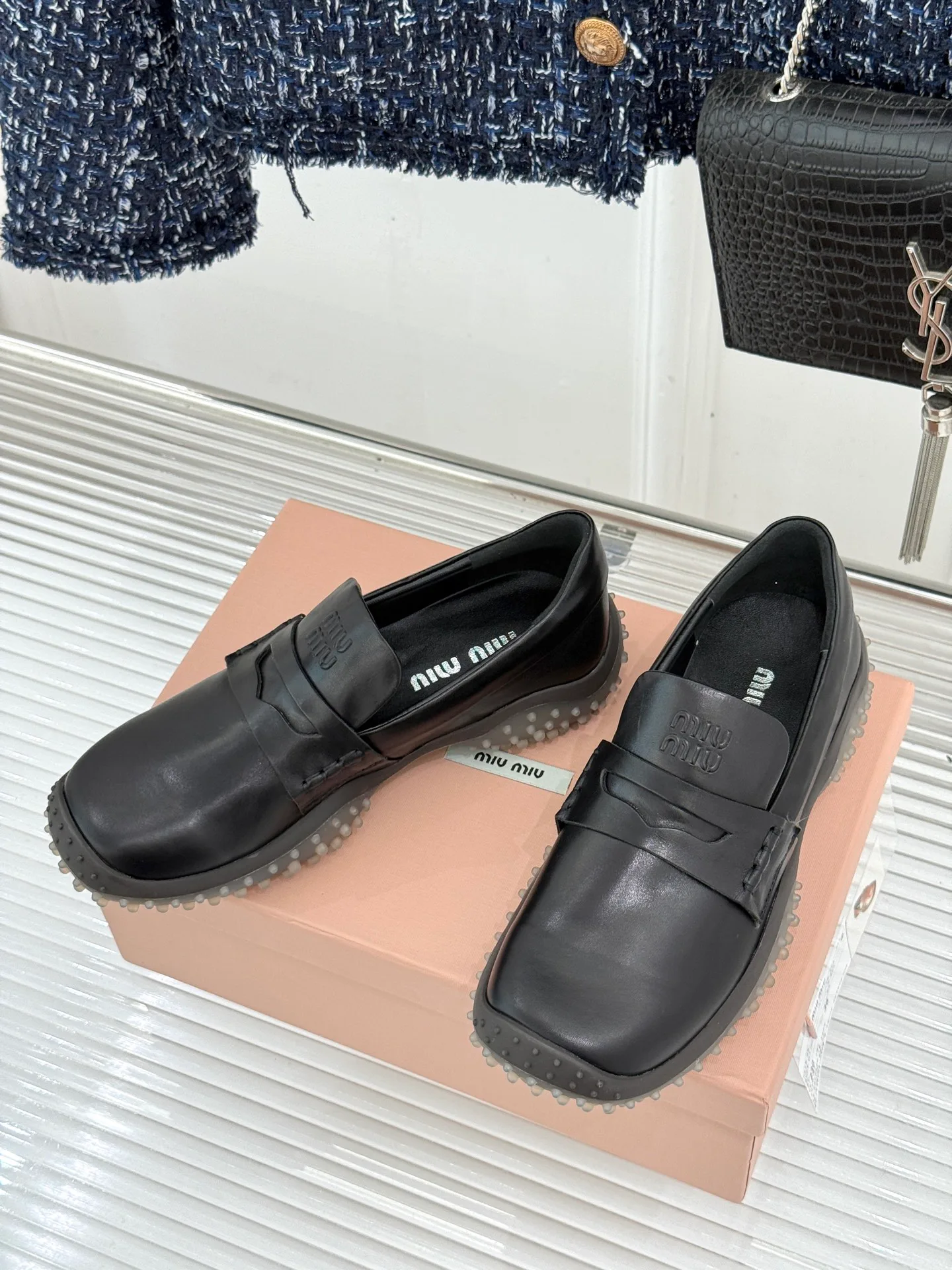 Women's Loafers And Moccasins MIU MIU 17646506