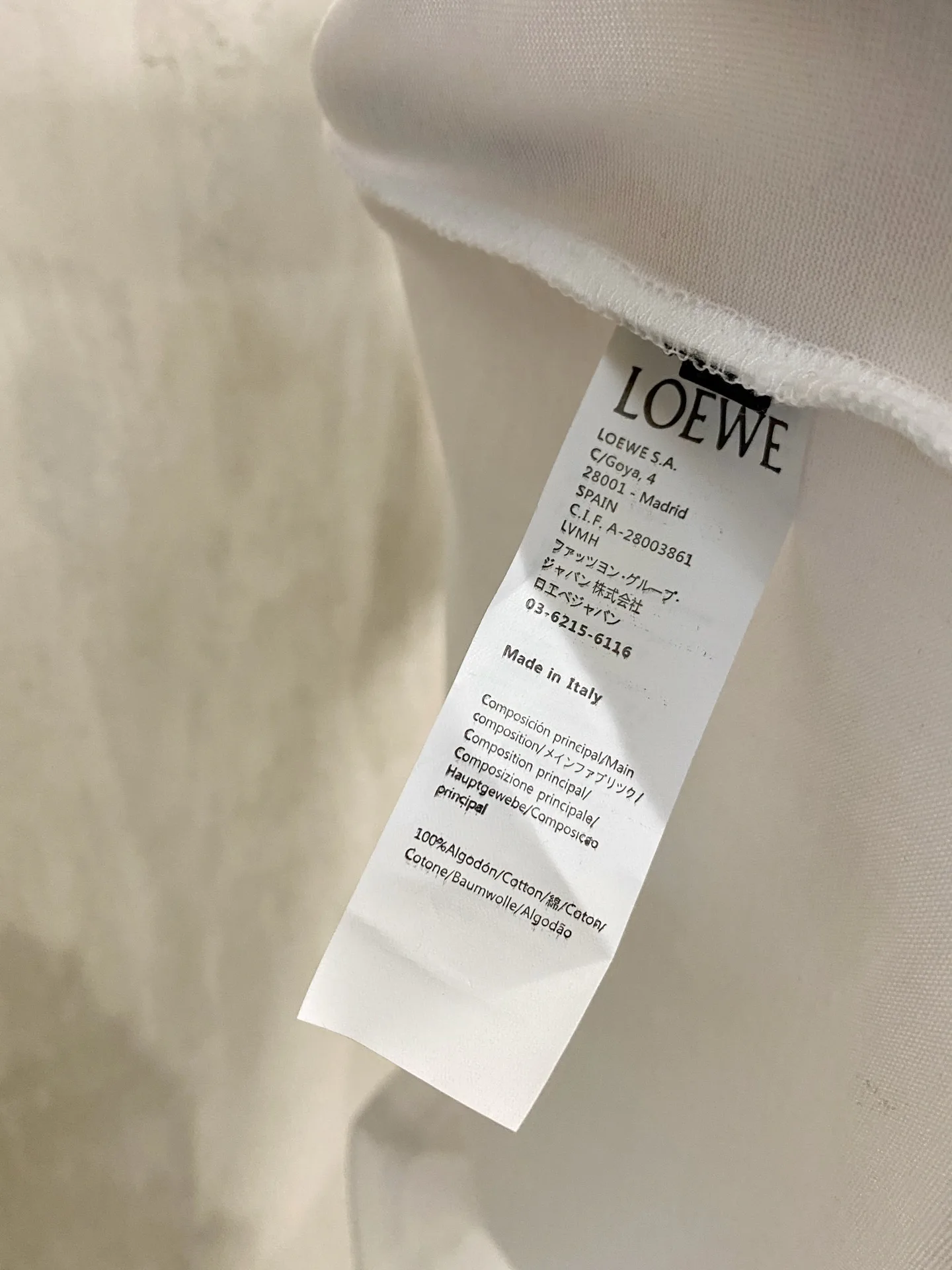 Men's T-Shirts LOEWE 17298454