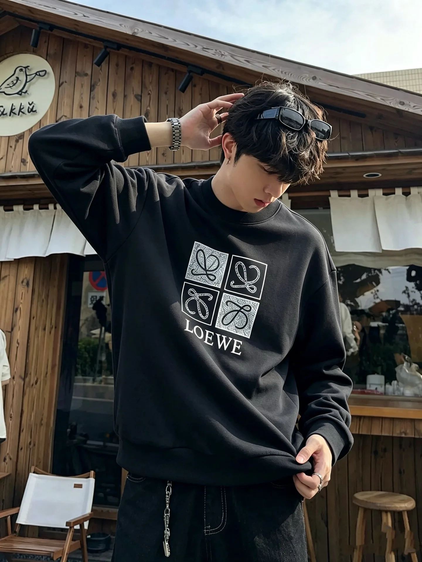 Men's Sweatshirts And Hoodies LOEWE 18446404