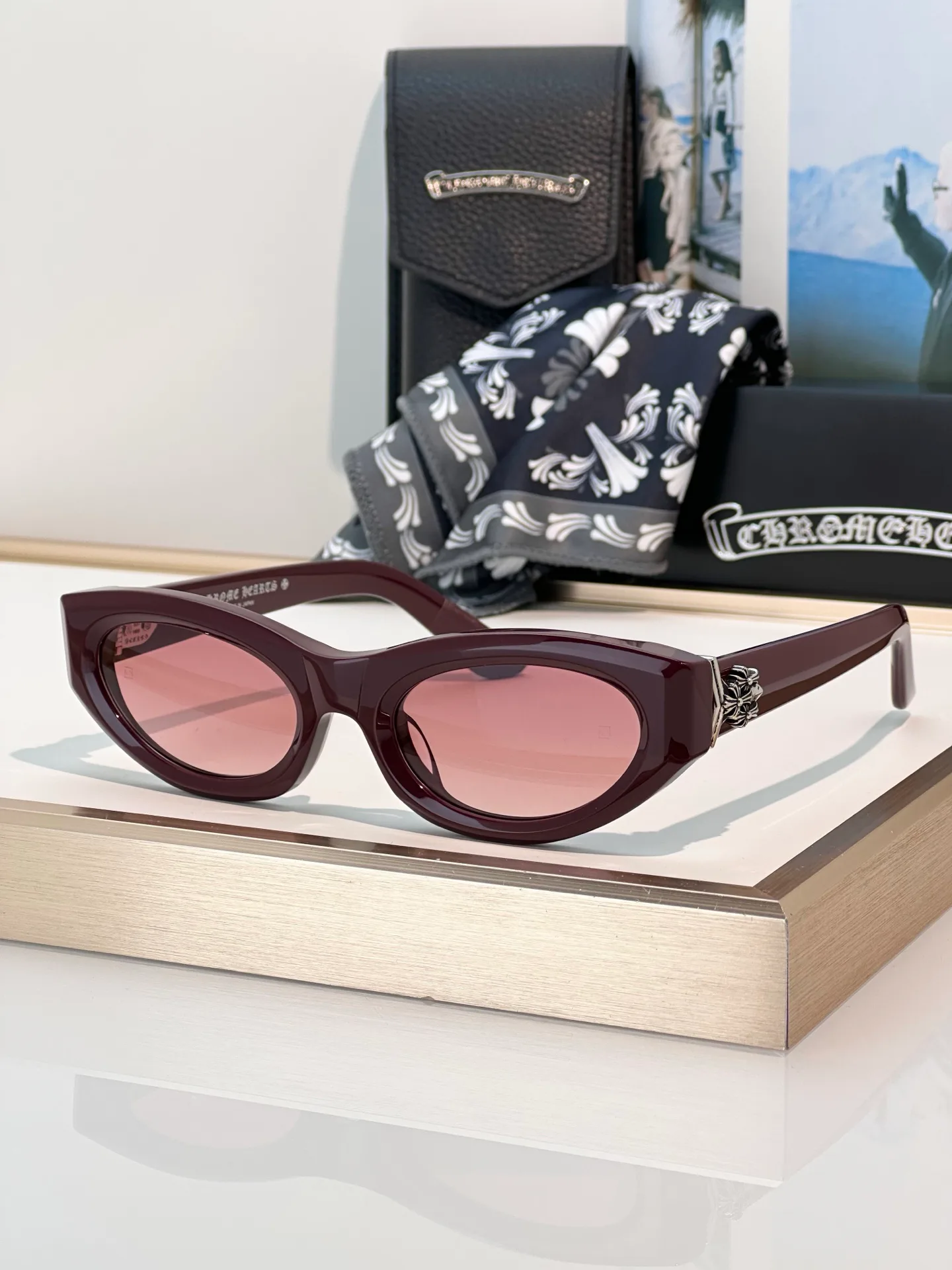 Glasses CHROME HEARTS 18398470