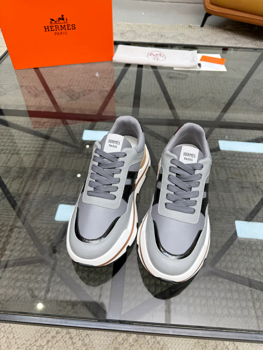 Men's Sneakers HERMES 17950864
