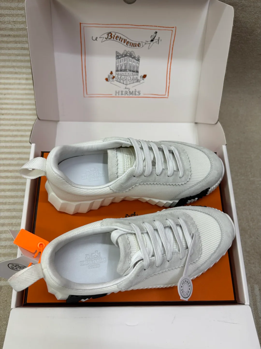 Men's Sneakers HERMES 17566528